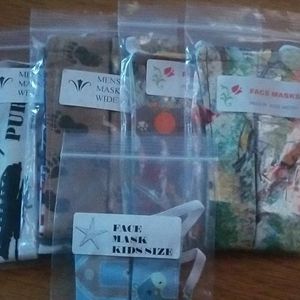 FACE MASKS 5PC FAMILY BUNDLE